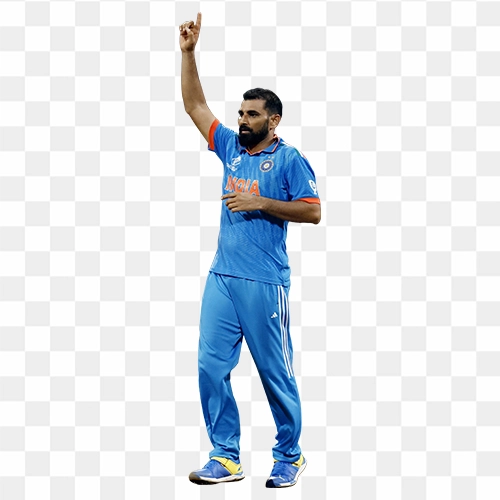 Mohammed Shami HD Transparent PNG